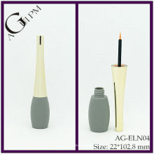 Plástico especial forma delineador tubo/Eyeliner recipiente AG-ELN04, embalagens de cosméticos do AGPM, cores/logotipo personalizado
